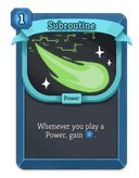 Subroutine