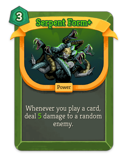 Serpent Form+