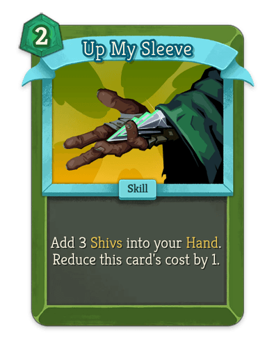 Up My Sleeve