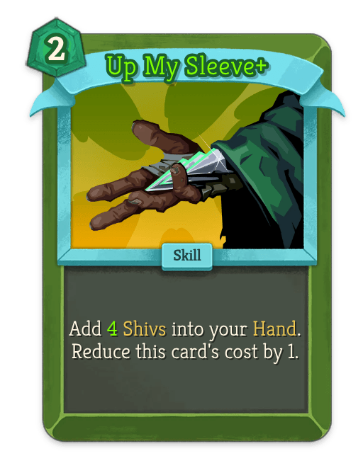 Up My Sleeve+