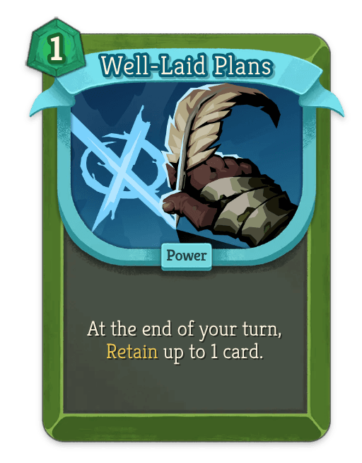 Well-Laid Plans